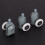 Single Wheel Shower Door Pulleys and Rollers Replacement for Seamless Sliding 12