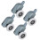 Single Wheel Shower Door Pulleys and Rollers Replacement for Seamless Sliding 16