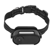 Pet Camera with Collar 1080P HD 0.96" IPS Screen Wide Angle Outdoor Black