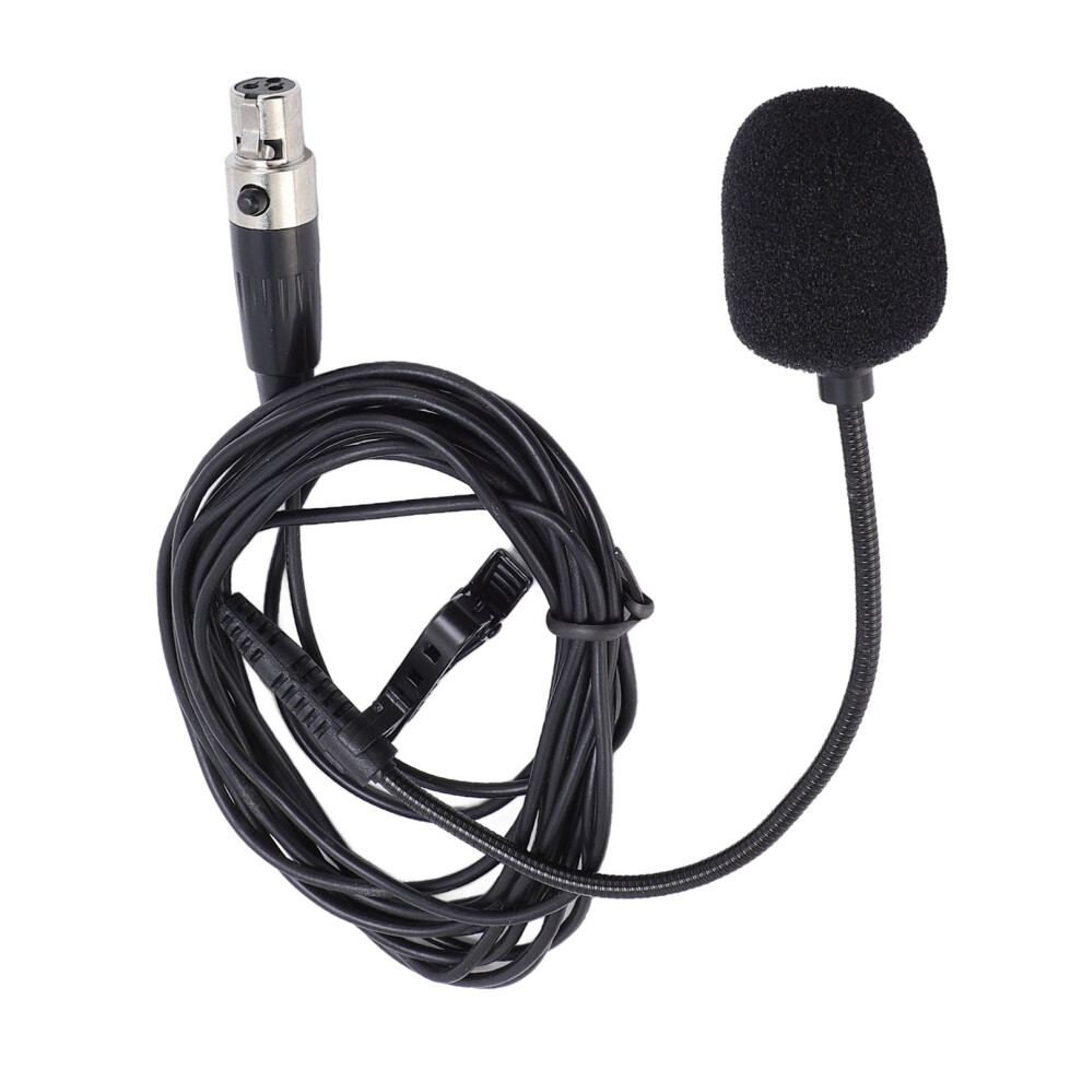 Omnidirectional Lavalier Microphone Clip-On For Video Recording & Podcasts 4671391161951