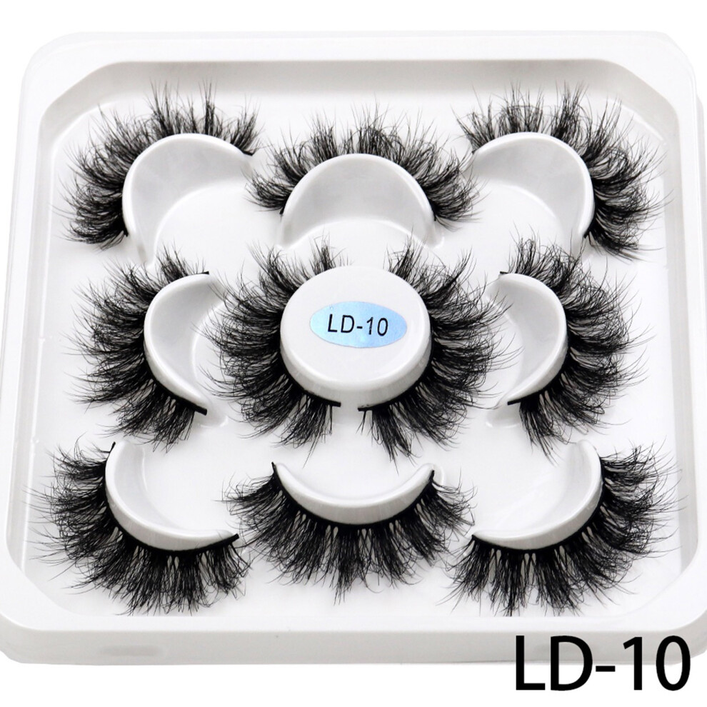 Roc-Electron (Ld10) Soft Curl Self-Adhesive Lashes For Girls