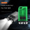 3X  Torch Flashlight USB Rechargeable Flashlight,Small Pocket Flashlight Outdoor Waterproof Light 9