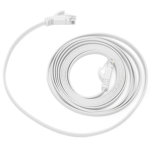 CAT6 Ethernet-Kabel 8-Core 3M Gigabit Twisted Pair Flachkupfer 1