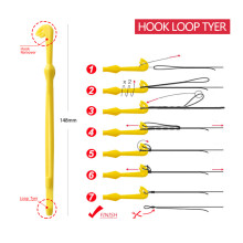 Manual Fishing Hook Tying Line Tool Set – Durable Stainless Steel & ABS