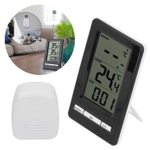 Kabelloses Indoor- und Outdoor-Thermometer – Hochpräzise, digital, ABS