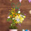 Spring Easter Bunny Wreath Artificial Flower RabbitWreath with Eggs Rattan Spring Front Door Garland Rustic Handmade 3