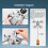 Lightweight ABS Drone Airdrop System for MINI 4 PRO, 100g Load 7