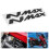 Pair 3D Motorcycle Emblem Badges 21