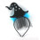 (Blue) Halloween Witch Hat Headband for Cosplay 2