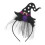 (Black) Halloween Witch Hat Headband for Cosplay 3