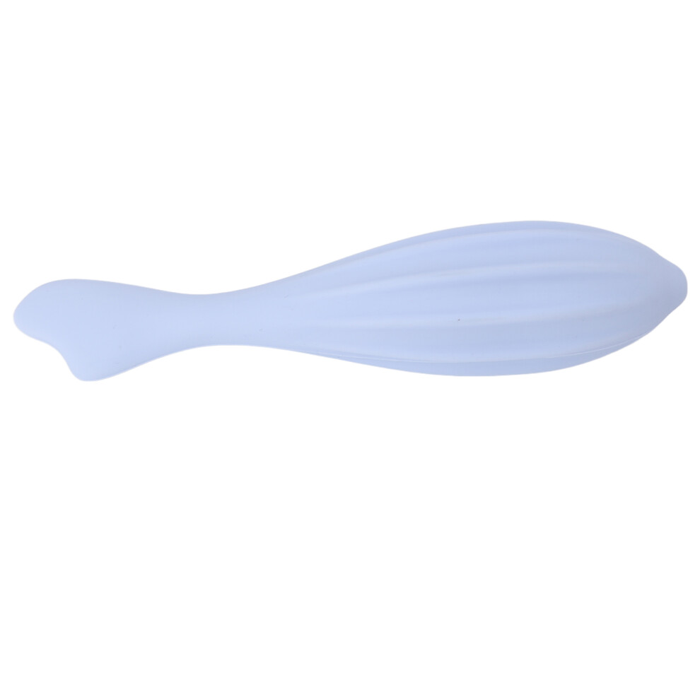 Blue Facial Circulation Face Roller Silicone Handheld Massager For Face & Eyes