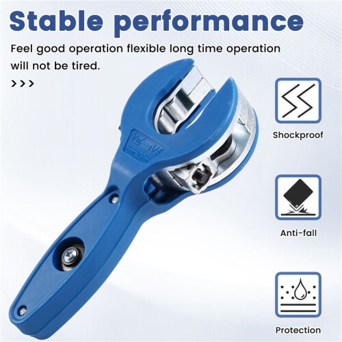 High Efficiency Ratchet Pipe Cutter Aluminum Pipe Thin Wall Pipe Cutter Bearing Type Universal Pipe Cutter 1