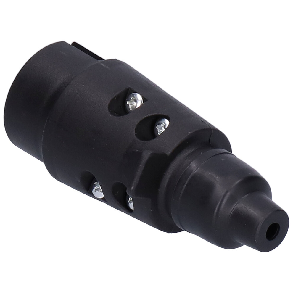European Standard 12V 7Pin Trailer Socket Brass Plug Tow Bar Traction Adapter 8451391164338