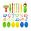 26-Piece Plasticine Tools Set Kids Clay Molds Rollers Cutters Educational Gift 3