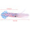 10 Pcs Luminous Artificial Bionic Octopus Squid Lure 10cm 10