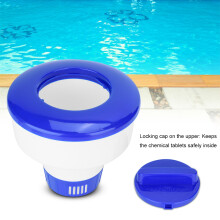 Swimming Pool Chlorine Dispenser with Locking Cap, ABS, 183.5mm