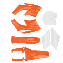7PCS Orange Plastic Fairing Body Cover Kit for 47cc/49cc 2-Stroke Dirt Bike