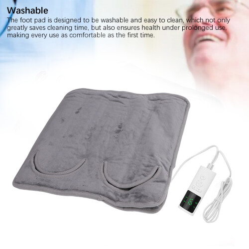 Electric Foot Warmer Pad with 9 Temp Settings & 4 Time Options EU Plug 1