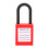 Security Lock 38mm Nylon Dustproof Padlock Lockout for Industrial Use Red 8