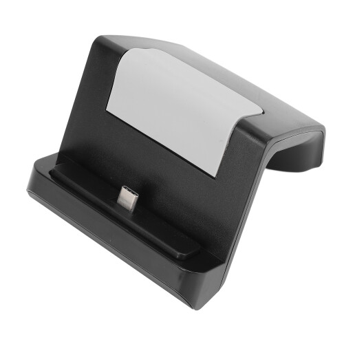Black Switch Lite Charging Dock with Light Strip & LED Indicator Stand & Holder 1