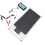 100A 12V/24V Solar Charge Controller with 50W Monocrystalline Panel & USB-C 2