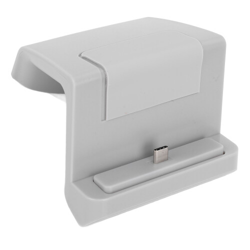 Switch Lite Charger Dock with LED Indicator | Grey, 90x100x62mm 1