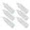 Transparent 500ml Plastic Pump Bottle Refillable for Shampoo Conditioner Oil 2