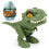 (Green) Movable Dinosaur Toy - Biting T-Rex Egg (50 chars) 3
