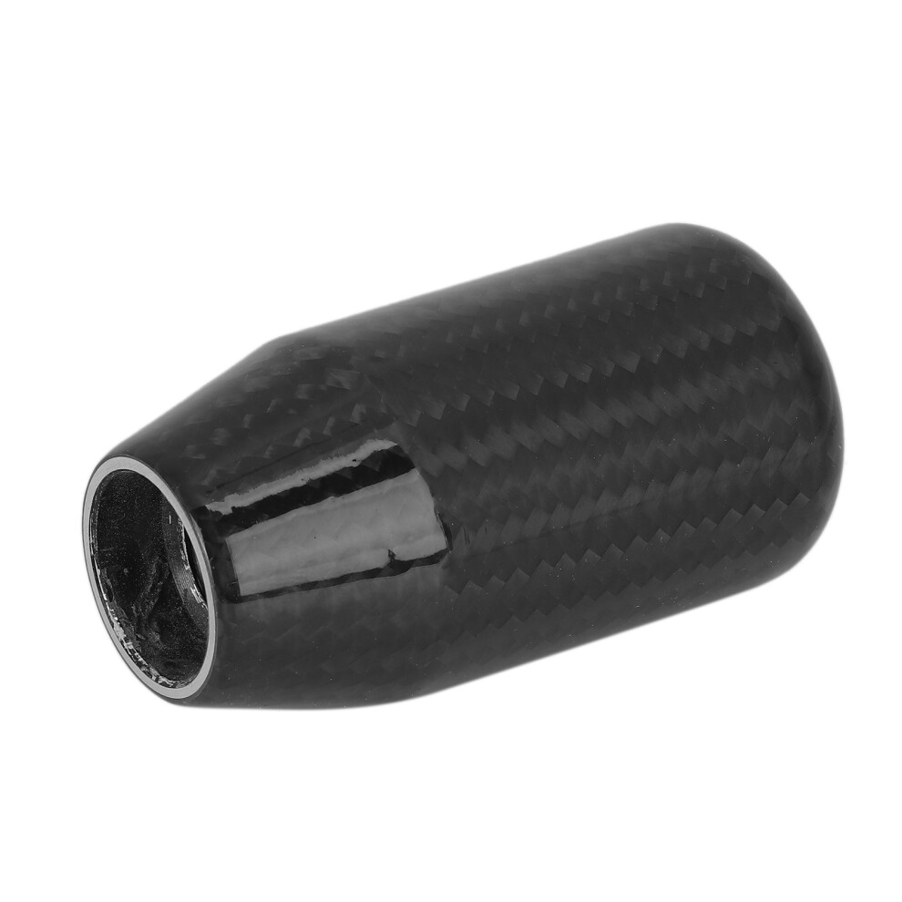 Carbon Fiber Shift Knob Gear Stick Shifter - Universal, 8/10/12Mm Black 4921391657306