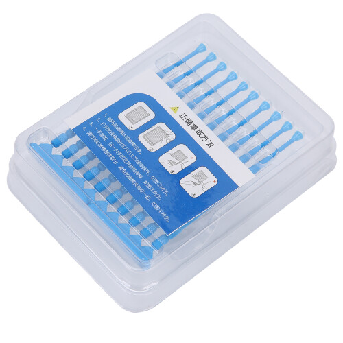 20pcs Dental Adhesive Tip Applicator Sticks Plastic Bonding Applicator