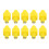 10pcs Plastic Chicken Water Nipples Automatic Drinker Yellow 15
