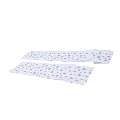 Breathable Mesh Crib Liners 340x30cm & 160x30cm Dots Pattern 2