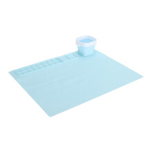 Silicone Drawing Mat with Water Cup, Washable, 41 x 51cm for Kids DIY Arts