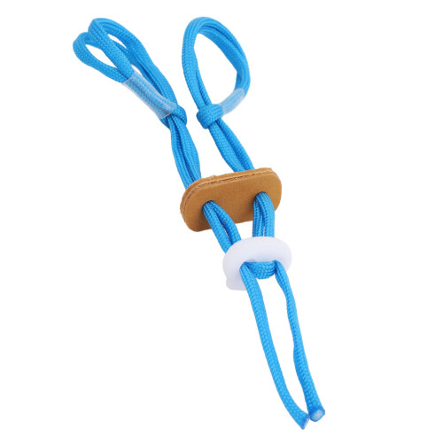 Polyester Adjustable Archery Finger Sling for Recurve Bow Blue 9g 1
