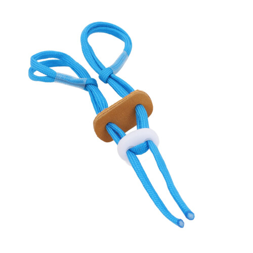 Polyester Adjustable Archery Finger Sling for Recurve Bow Blue 9g 2