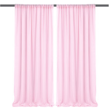 Outdoor Wedding Stage Curtain for Engagement Light-Weight Weatherproof Material