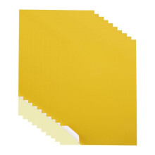 Papel Adesivo A4 - Etiquetas Adesivas A4 8,27x11,69 Polegadas para Impressoras A Laser/Jato de Tinta para Escritório Escolar Ouro