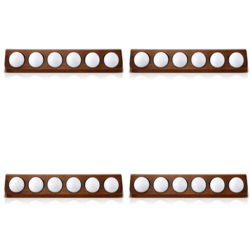 4X Wooden   Display Case 6 Standard Size Wall Mount   Stand Holder Display