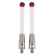 2 Szt. Rysik do Sondy CMM z KońCóWką Kulistą CMM Sondy Kontaktowe WałY Ceramiczne Akcesoria do Testowania Sond do Renishaw A-5000-3709