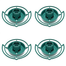 Outdoor Bird Feeder Automatic Hanging Plastic Feed Bowl for Pet Indoor Bottle Mouth Docking 4PCS
