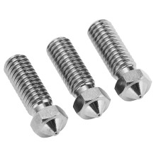 3Pcs Hardened Steel Volcano Nozzle 1.75mm M60.8mm High Temp Extruder