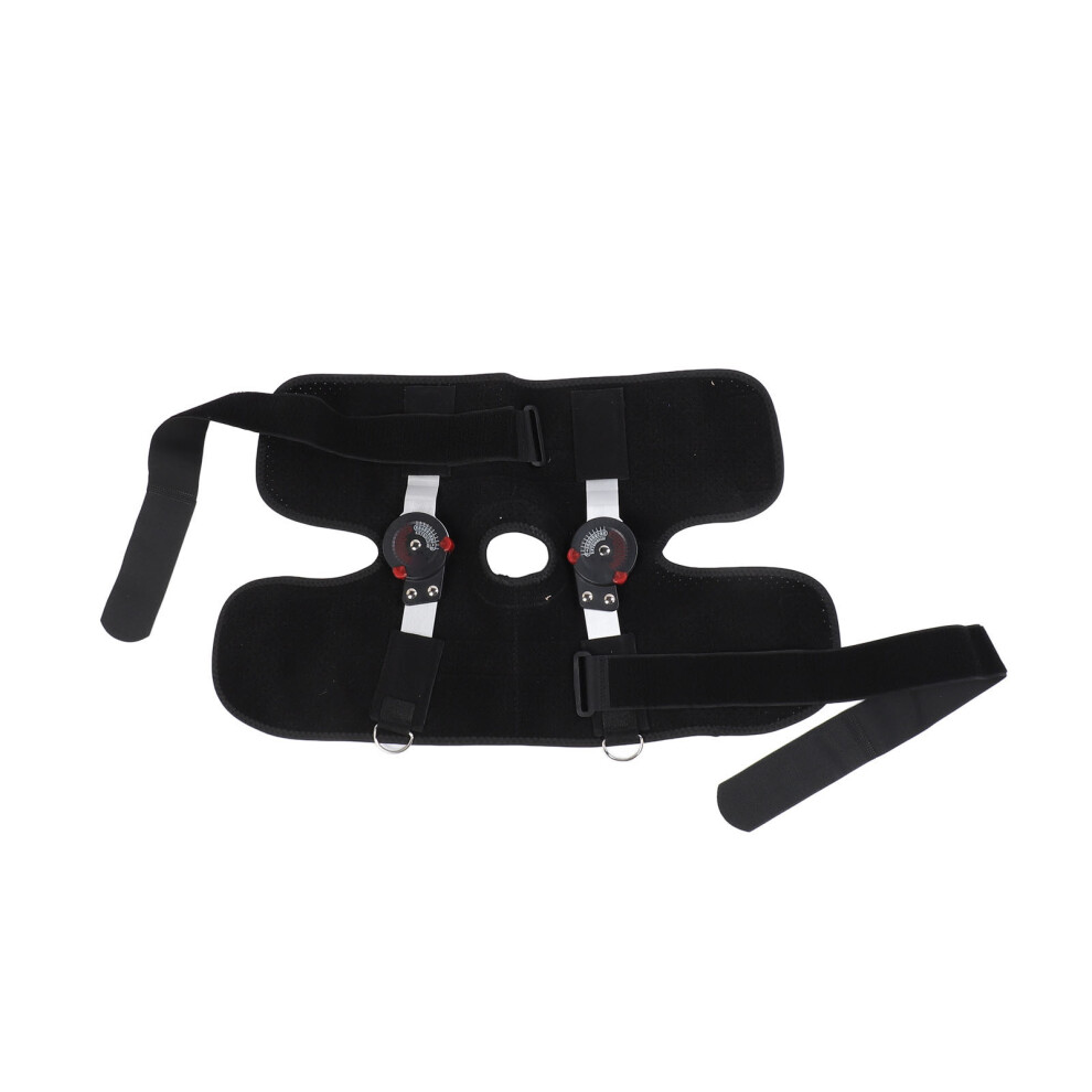Hinged Knee Brace with Side Stabilizers, Adjustable ROM, Post-Op Support