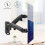 Adjustable Wall Mount for 17-27" Screens, 7kg Capacity, Rotatable 12