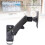 Adjustable Wall Mount for 17-27" Screens, 7kg Capacity, Rotatable 6