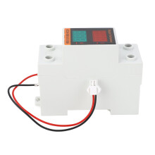 AC20‑500V 0‑100A Digital Ammeter Voltmeter LED Display 37x85x50mm