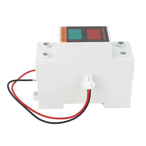 AC20‑500V 0‑100A Digital Volt Amp Meter, LCD Display, Compact Size