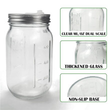 3X 32 Oz Mason Jar Fermentation Kit, Fermentation Jar, Fermentation Lid, Fermenting Weights and Airlocks