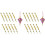 Christmas Tree Ornament Project Kit - Gold Finish, 20 Pack 1