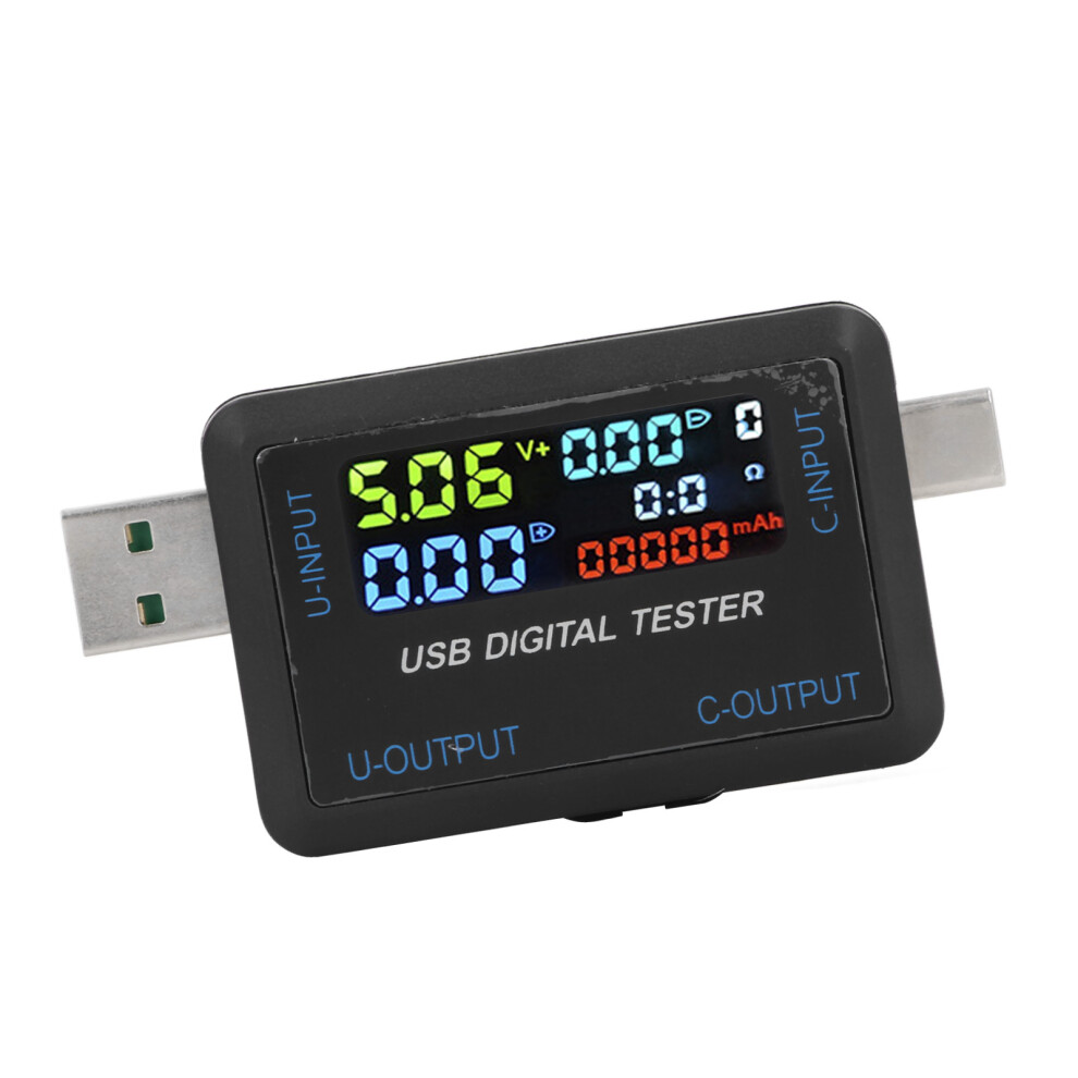 Usb Tester Multimeter Type C Voltage Current Energy 6527 6931391173179