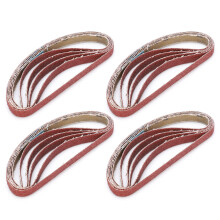 Schleifbänder Körner 20 Stück 330x10 mm für Schleifer Ersatzset 120#